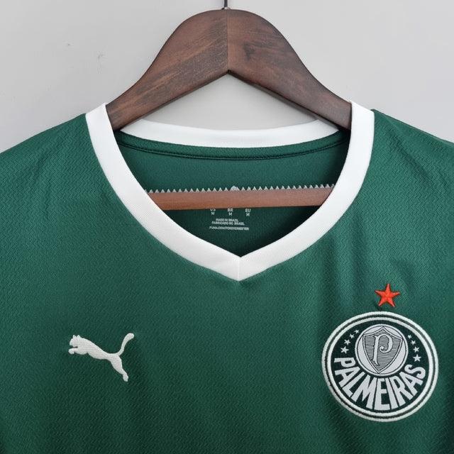 Camisa Feminina Palmeiras I 22/23 Puma - Verde - Loja da Seven