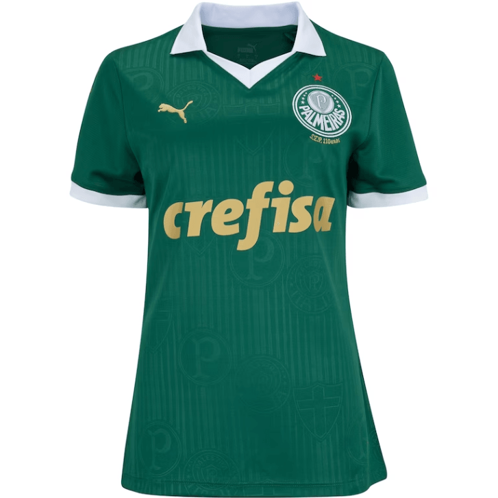 Camisa Feminina Palmeiras I 24/25 Puma - Loja da Seven