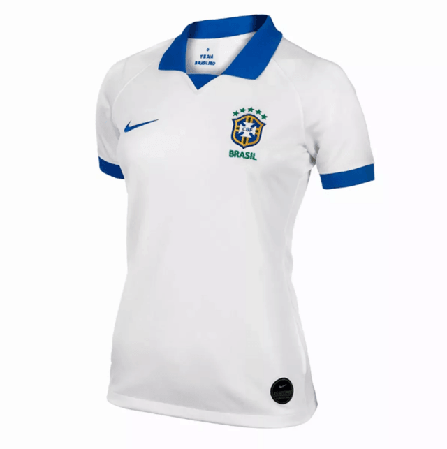 Camisa Feminina Seleção Brasil 21/22 Nike - Branca - Loja da Seven