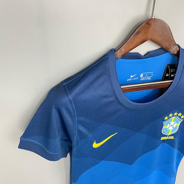 Camisa Feminina Seleção Brasil II 21/22 Nike - Azul - Loja da Seven