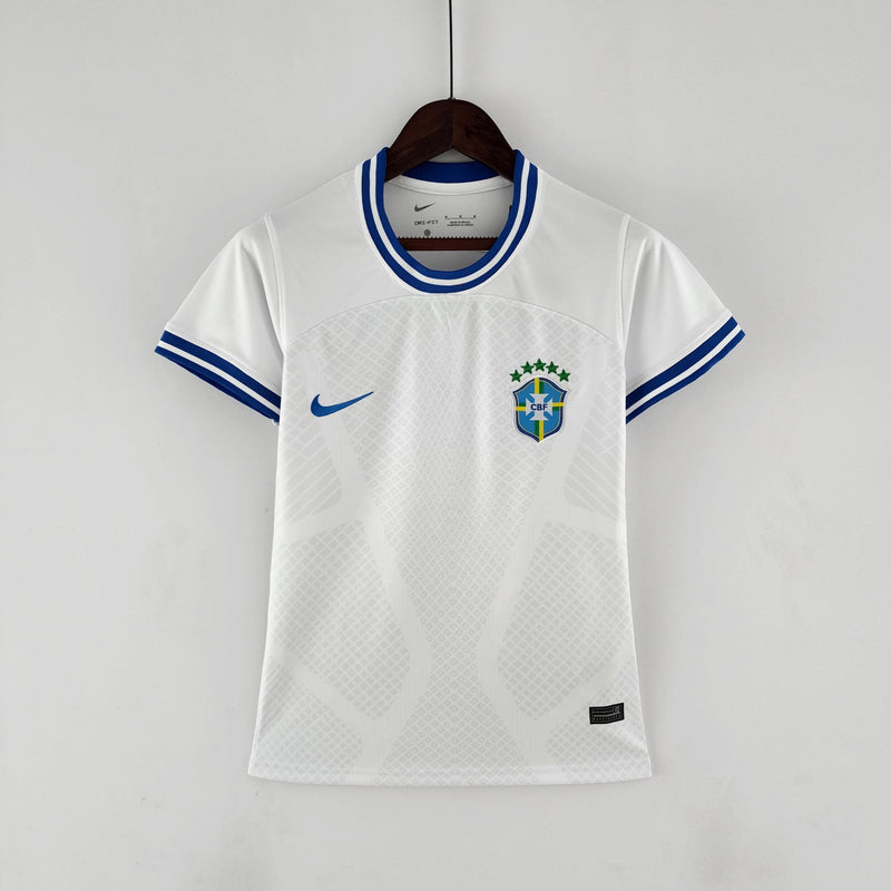 Camisa Feminina Seleção Brasil Nike 2022 - Branca - Conceito Branca - Loja da Seven