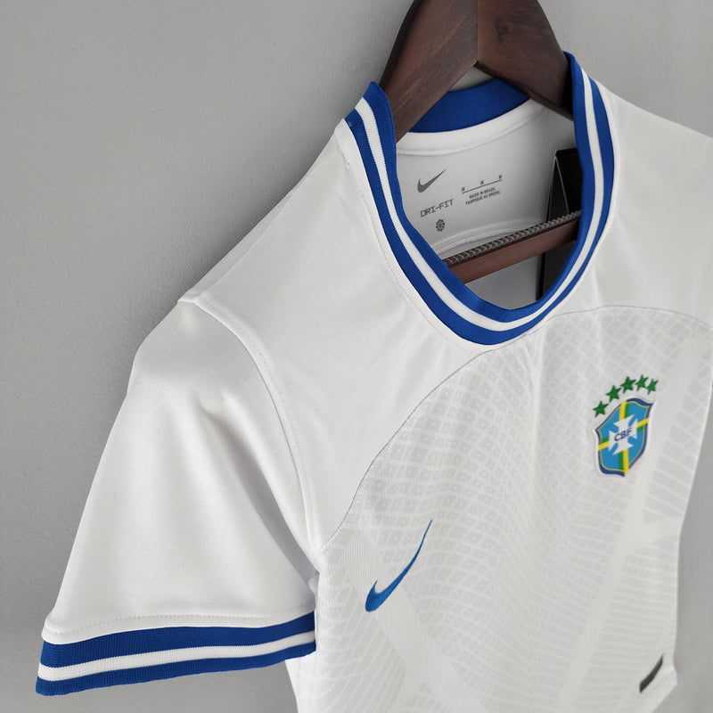 Camisa Feminina Seleção Brasil Nike 2022 - Branca - Conceito Branca - Loja da Seven