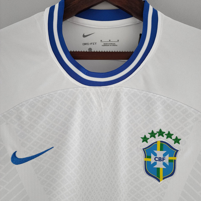 Camisa Feminina Seleção Brasil Nike 2022 - Branca - Conceito Branca - Loja da Seven