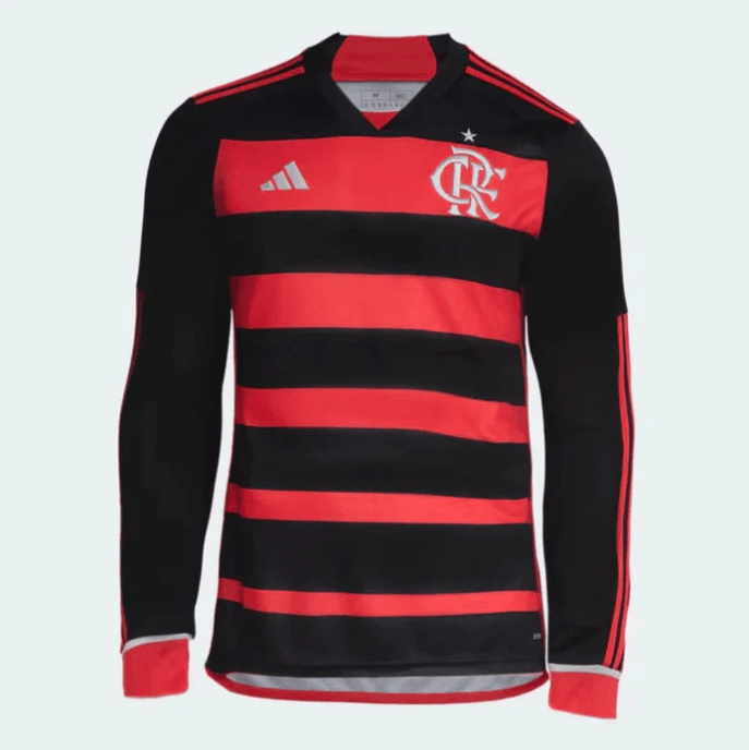 Camisa Flamengo Manga Longa 24/25 Home I - DA Sports Oficial