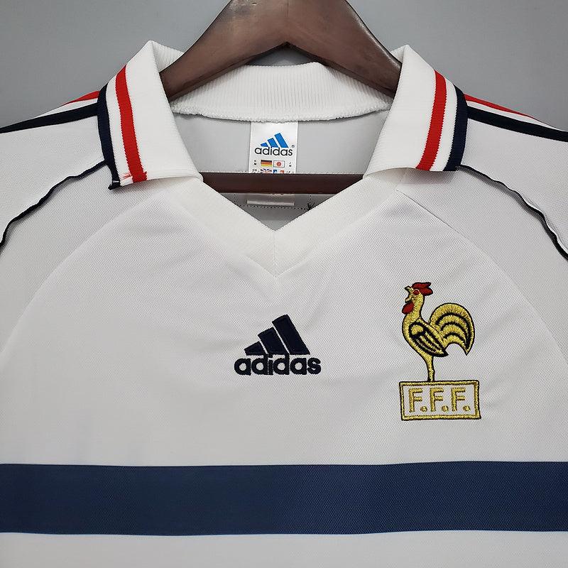 Camisa França Retrô 1998 Branca - Adidas - DA Sports Oficial