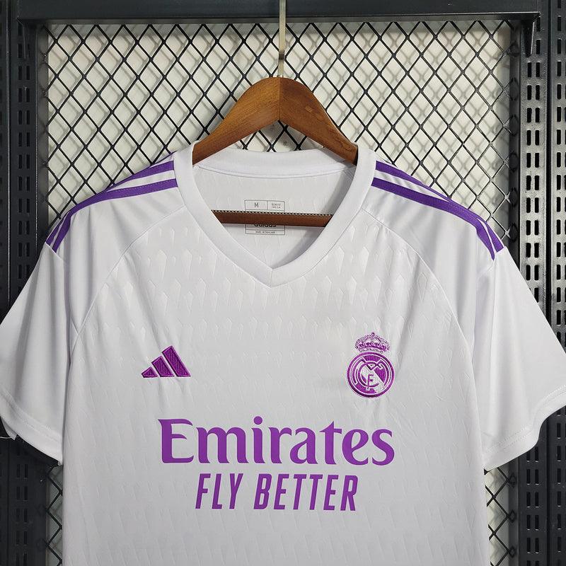 Camisa Goleiro Real Madrid 23/24 Adidas - Branco - Loja da Seven