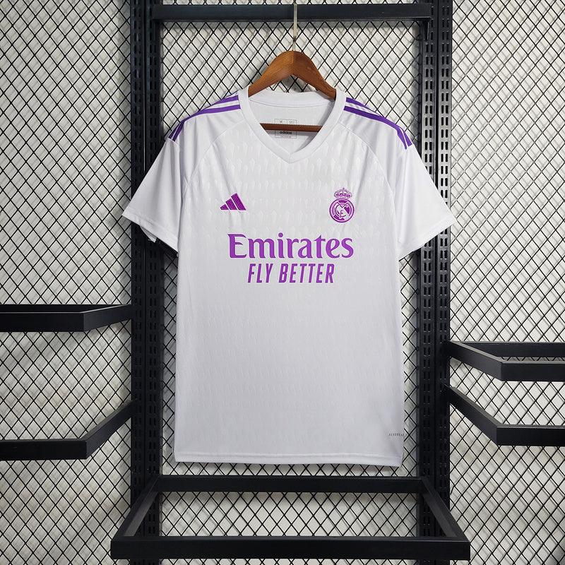 Camisa Goleiro Real Madrid 23/24 Adidas - Branco - Loja da Seven