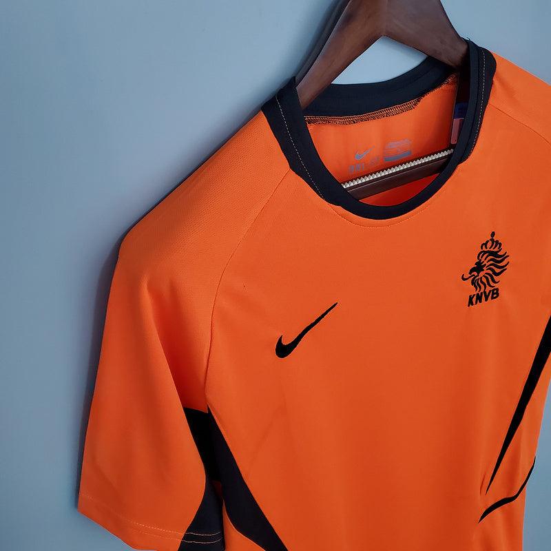 Camisa Holanda Retrô 2002 Laranja - Nike - DA Sports Oficial