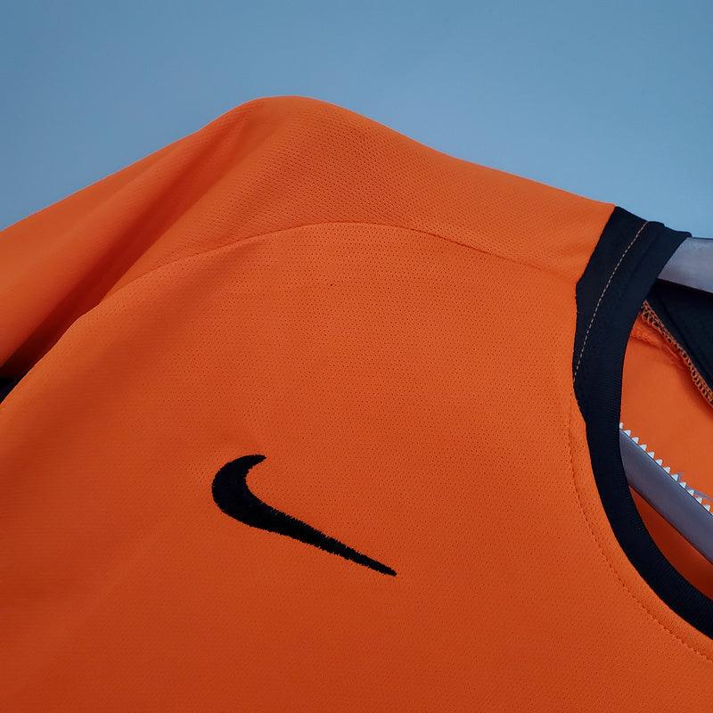 Camisa Holanda Retrô 2002 Laranja - Nike - DA Sports Oficial