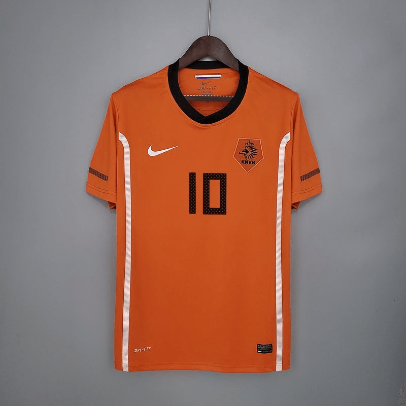 Camisa Holanda Retrô 2010 Laranja - Nike - DA Sports Oficial