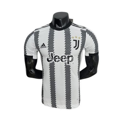 Camisa Juventus I 22/23 Preta e Branca - Adidas - Masculino Jogador - Loja da Seven