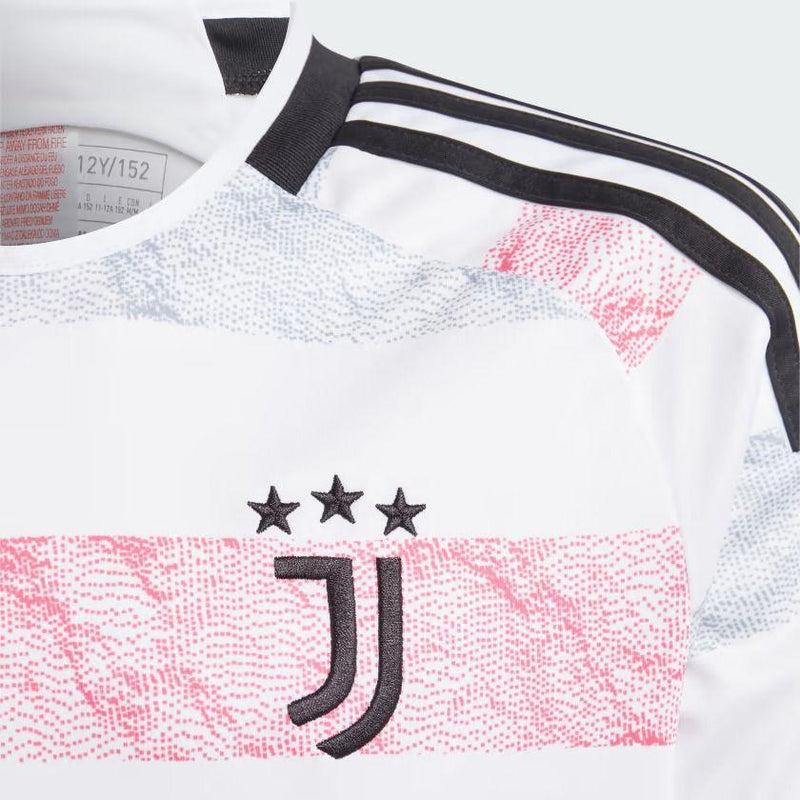 Camisa Juventus II 23/24 Adidas - Branca e Rosa - Loja da Seven