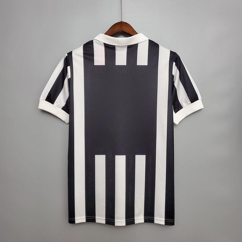 Camisa Juventus Retrô 1984/1985 Preta e Branca - Kappa - DA Sports Oficial