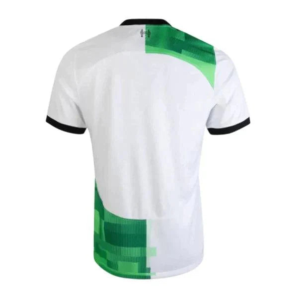 Camisa Liverpool Away 23/24 s/n° Torcedor Masculina - Branco e Verde - Loja da Seven