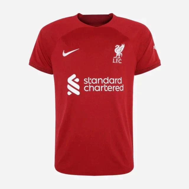 Camisa Liverpool Home 22/23 s/n° Torcedor Masculino - Vermelho - Loja da Seven