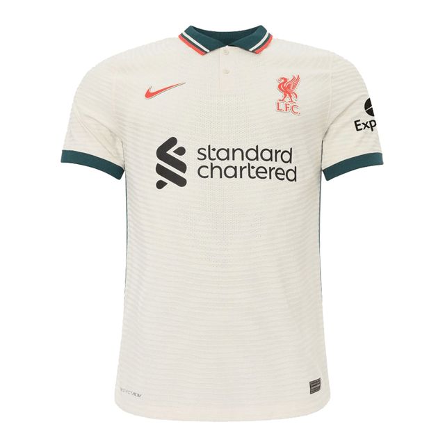 Camisa Liverpool II 21/22 Nike - Bege - Loja da Seven