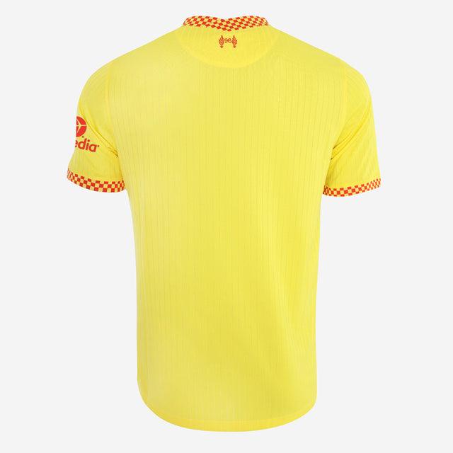 Camisa Liverpool III 21/22 Nike - Amarelo - Loja da Seven