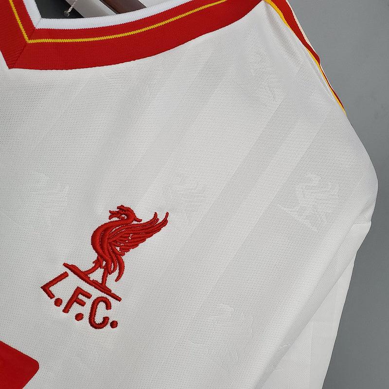 Camisa Liverpool Retrô 1985/1986 Branca - DA Sports Oficial