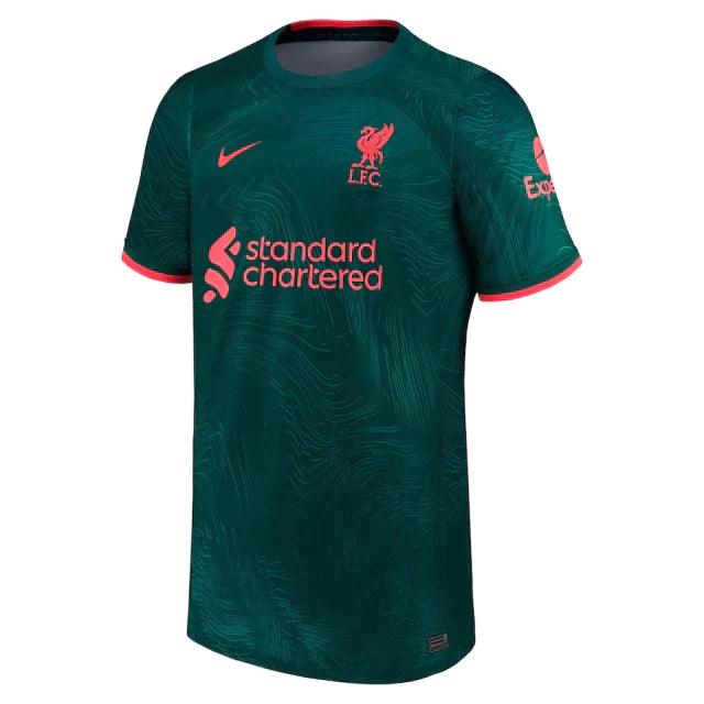 Camisa Liverpool Third 22/23 s/n° Torcedor Masculina - Verde Escuro - Loja da Seven