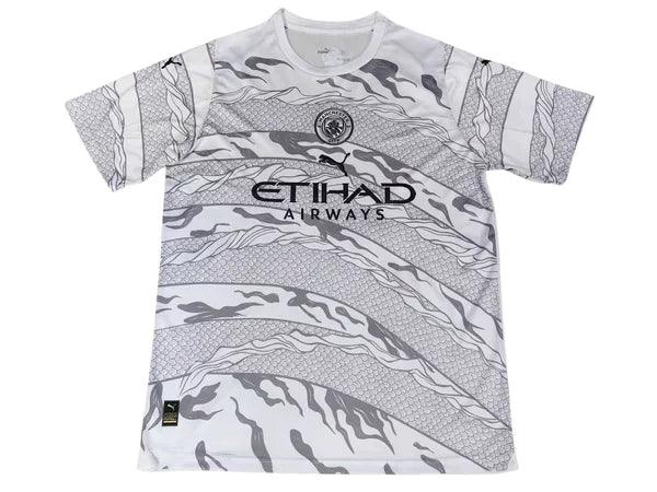 Camisa Manchester City “Ano do Dragão de Madeira” 24/25 s/n° Torcedor Masculina - Cinza - Loja da Seven