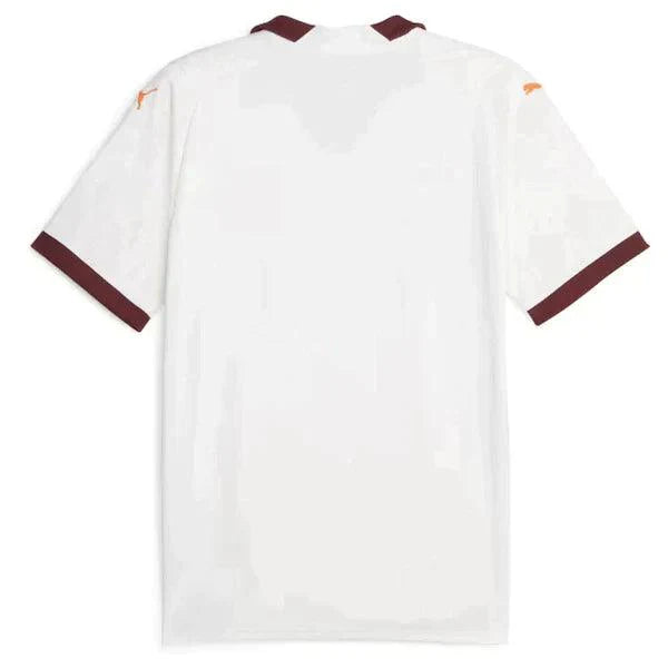 Camisa Manchester City Away 23/24 s/n° Torcedor Masculina - Branco - Loja da Seven