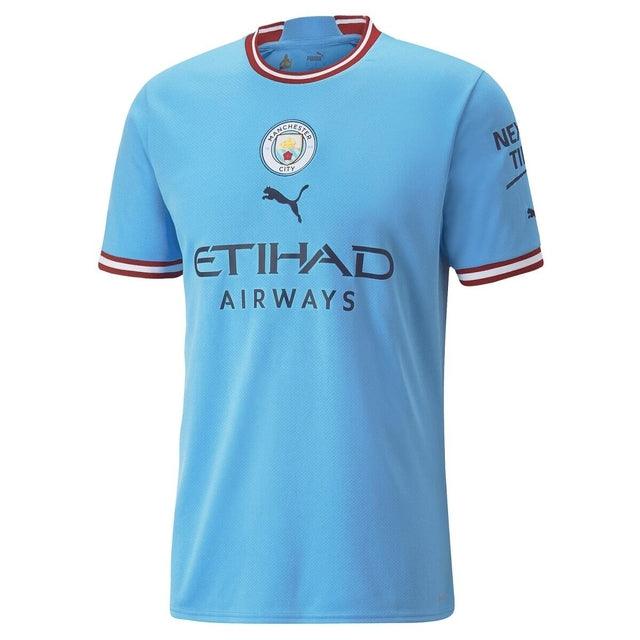 Camisa Manchester City I 22/23 Puma - Azul - Loja da Seven