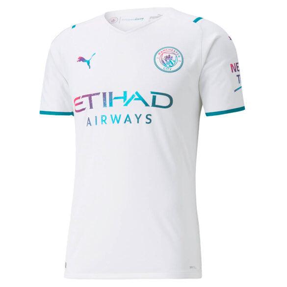 Camisa Manchester City II 21/22 Puma - Branco - Loja da Seven