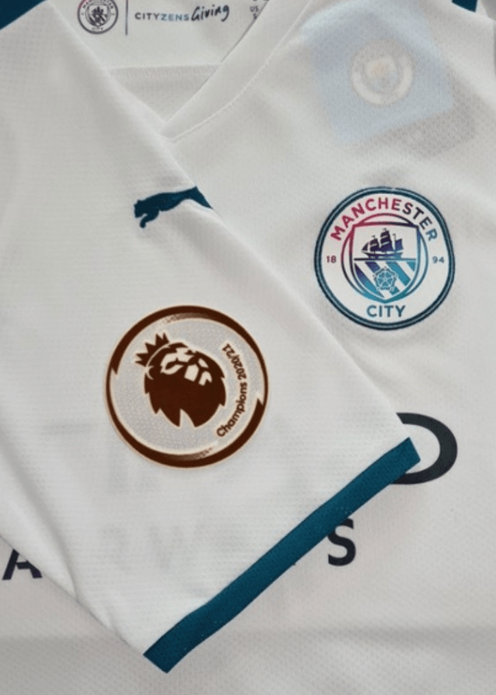 Camisa Manchester City II [Premier League] 21/22 Puma - Branco - Loja da Seven