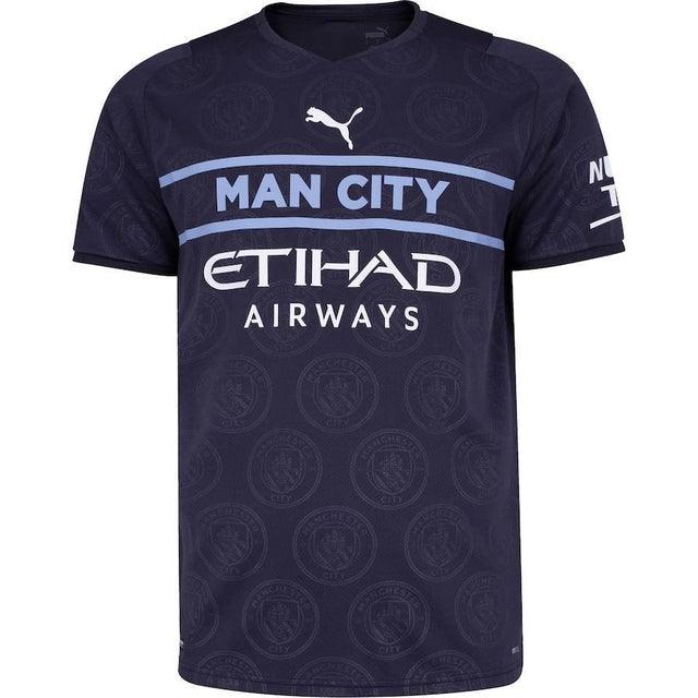 Camisa Manchester City III 21/22 Puma - Azul Escuro - Loja da Seven