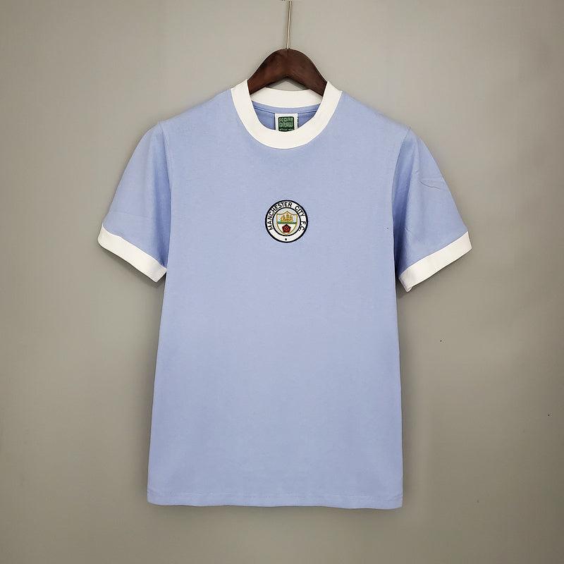 Camisa Manchester City Retrô 1972 Azul - DA Sports Oficial