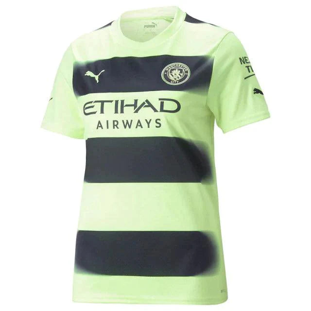 Camisa Manchester City Third 22/23 s/n° Torcedor Masculino - Verde - Loja da Seven