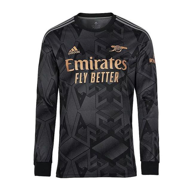 Camisa Manga Longa Arsenal II 22/23 Adidas - Preto - DA Sports Oficial