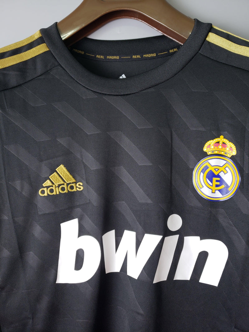 Camisa Manga Longa Real Madrid 2012 Adidas - Preto - DA Sports Oficial