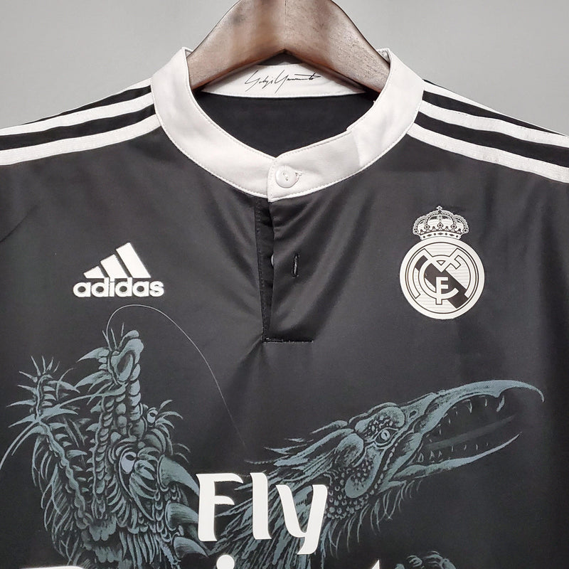 Camisa Manga Longa Real Madrid Third 14/15 Adidas - Preto - DA Sports Oficial