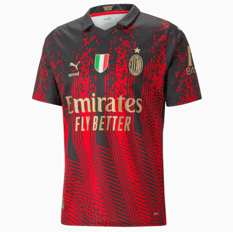 Camisa Milan 23/24 Puma x Koeche - Vermelha - Loja da Seven