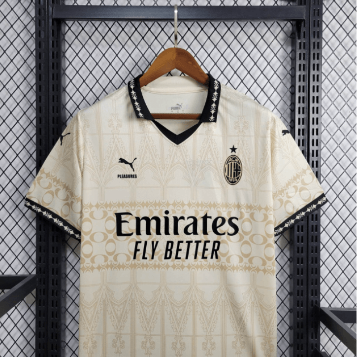 Camisa Milan 24/25 Puma x Pleasure - Loja da Seven