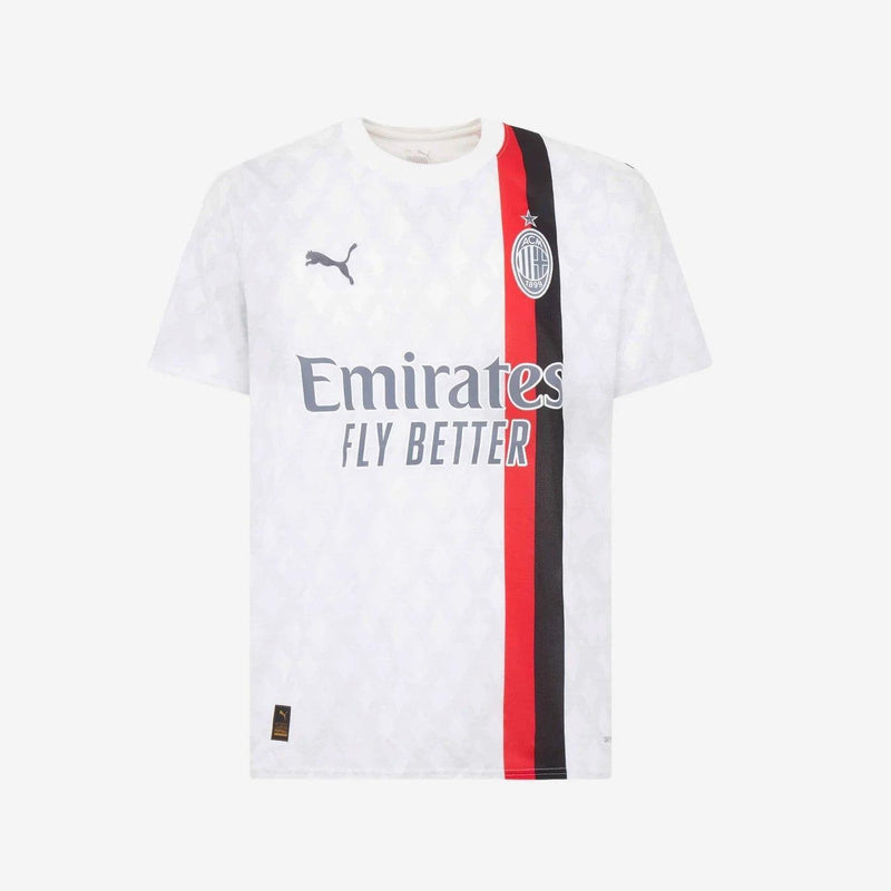 Camisa Milan Away 23/24 s/n° Torcedor Feminina - Branca - Loja da Seven