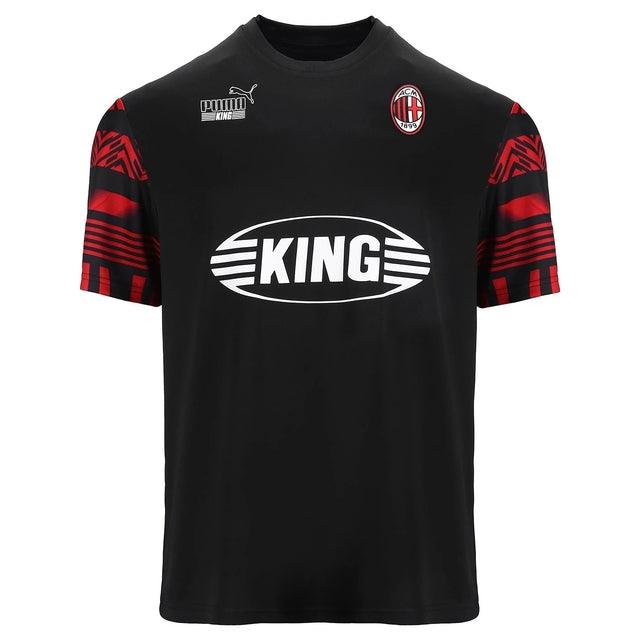 Camisa Milan Heritage 21/22 Puma King - Preto - Loja da Seven