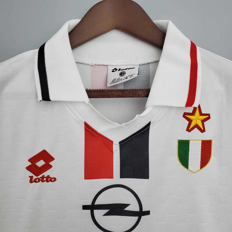 Camisa Milan Retrô 1995/1997 Branca - Lotto - DA Sports Oficial