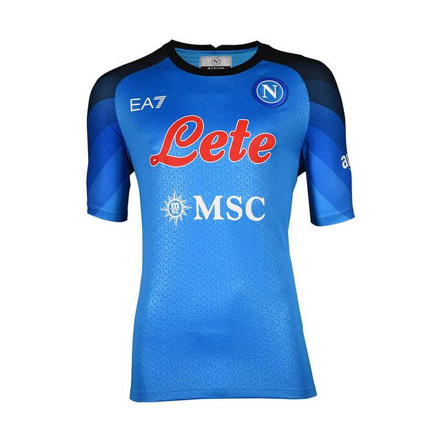 Camisa Napoli I 22/23 EA7 - Azul - Loja da Seven