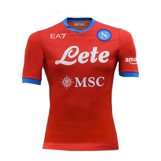 Camisa Napoli IV 21/22 EA7 - Vermelho - Loja da Seven