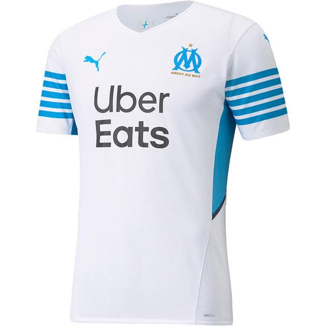 Camisa Olympique de Marseille I 21/22 Puma - Branco - Loja da Seven