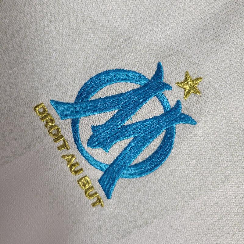 Camisa Olympique de Marseille I 23/24 Puma - Branco - Loja da Seven