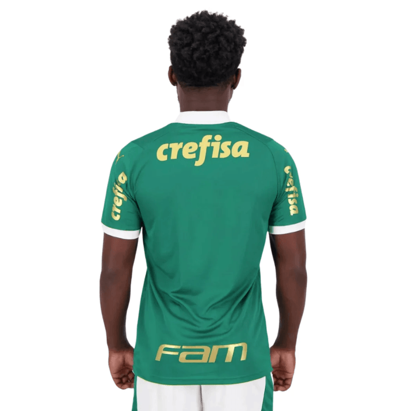 Camisa Palmeiras I 24/25 Puma Com todos patrocinadores - Loja da Seven