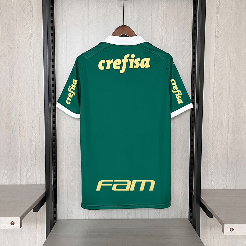 Camisa Palmeiras I 24/25 Puma Com todos patrocinadores - Loja da Seven