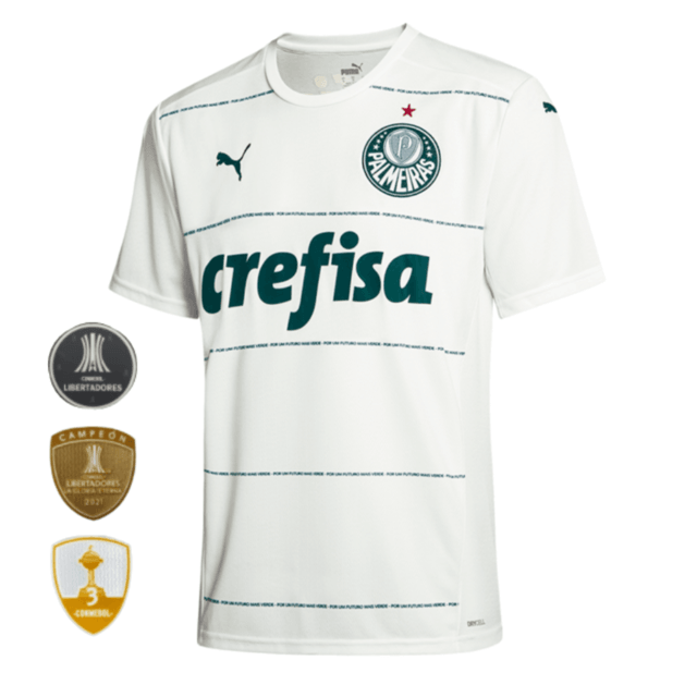 Camisa Palmeiras II [Patch Libertadores] 22/23 Puma - Branco - Loja da Seven