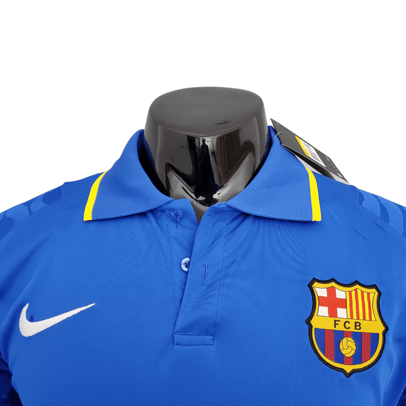 Camisa Polo Barcelona Azul - Masculina - Loja da Seven