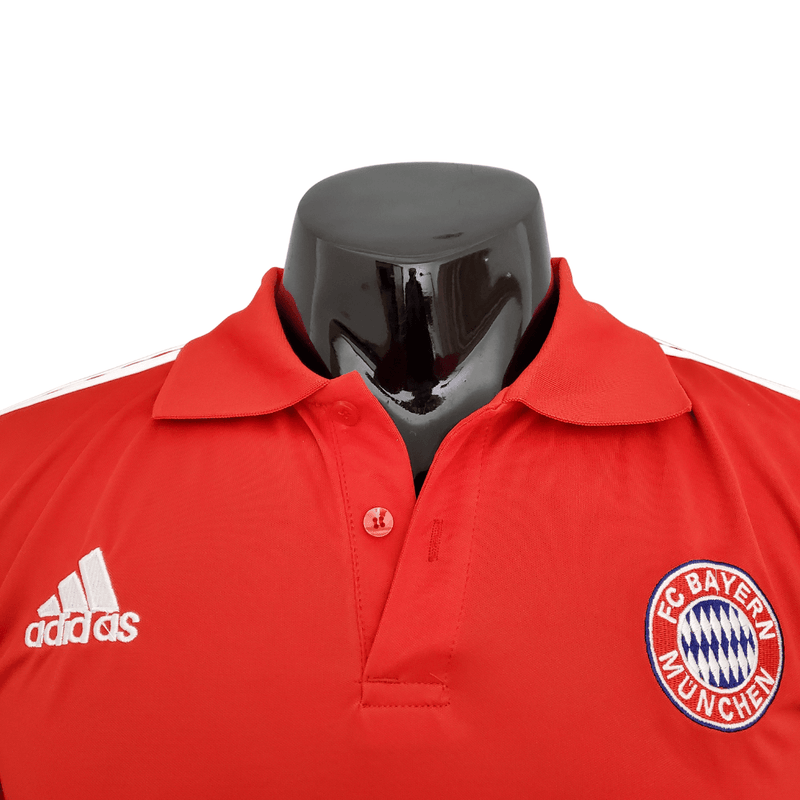 Camisa Polo Bayern de Munique Vermelha - Masculina - Loja da Seven