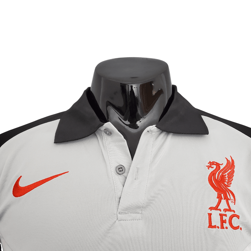 Camisa Polo Liverpool Branca - Masculina - Loja da Seven