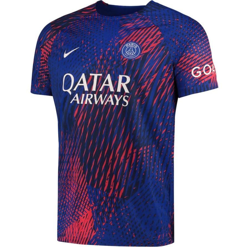 Camisa Pré-jogo PSG 23/24 Nike - Azul - Loja da Seven